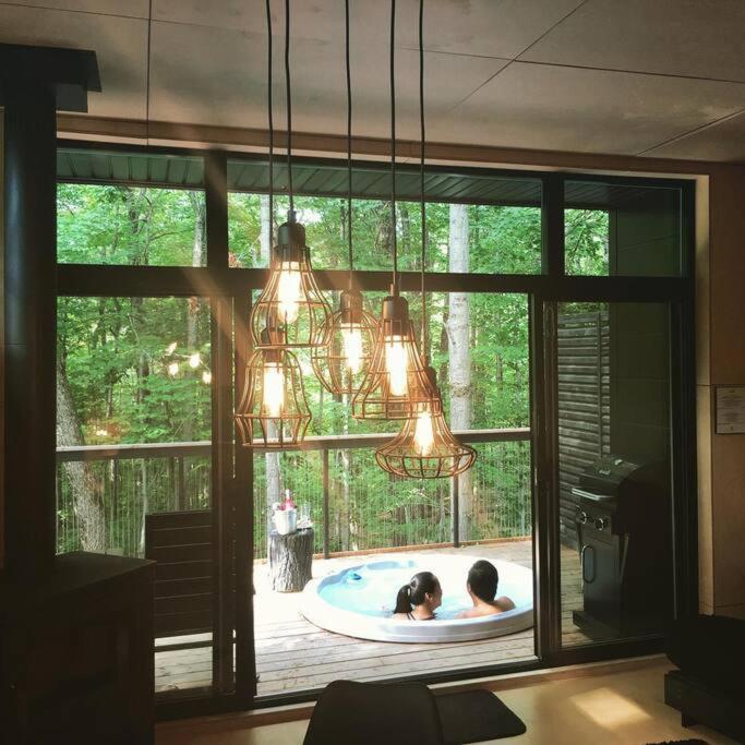 Cabin Sutton 252 - En Harmonie Avec La Nature! Villa Ngoại thất bức ảnh